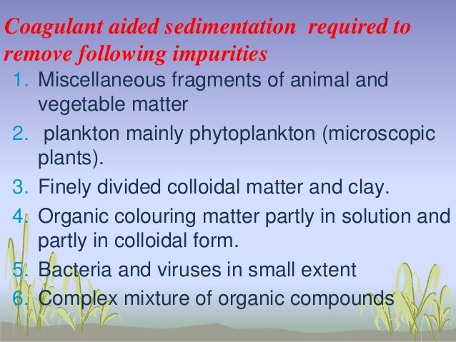 coagulation and flocculation pdf